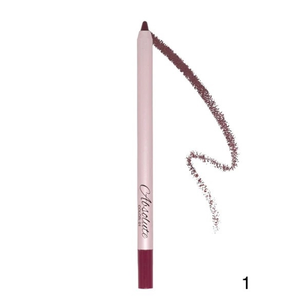 Set of Twelve Natural Colors Lip Liners Color Hue Pencils Smooth Sultry Matte